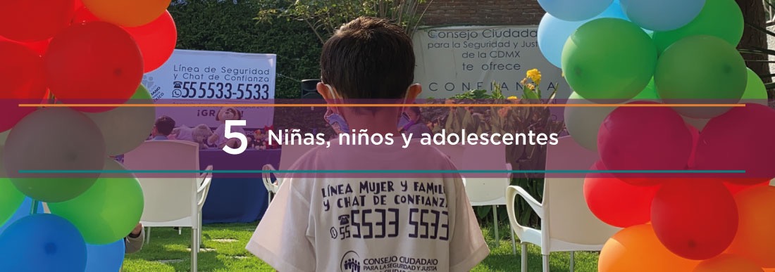 Niñas, niños y adolecentes